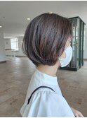 丸みショート/ショートカット/ショートヘア/20代/30代/40代