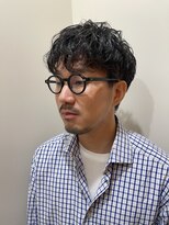 緩めパーマショート