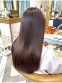 ブリーチなし　髪質改善　ストレート　縮毛矯正　レイヤーカット