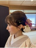 ブライダル 花嫁ヘア お色直し
