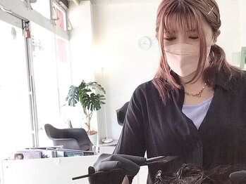 プームヘアー(POOM hair)の写真/オイルカラー/マニキュア/オーガニックカラー/カモミール,ローズマリー等植物成分90％のハーブ染めをご用意