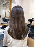 小顔顔周り　レイヤーカット　ブリーチなし　髪質改善　北千住