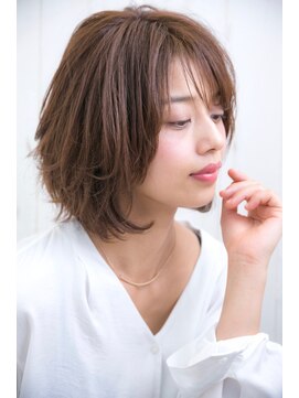 オレンジクラッカー 鎌倉長谷(Orange Cracker) 【オレンジクラッカー】エアリーなリラックスショートボブ