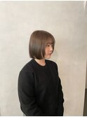【 YUCCA 】大人可愛い20代30代40代 ボブ/切りっぱなし