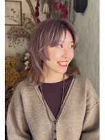 ブラウンバニーオーケストラ(Brown Bunny Orchestra)&nbsp;ウルフヘア・ラベンダーベージュ