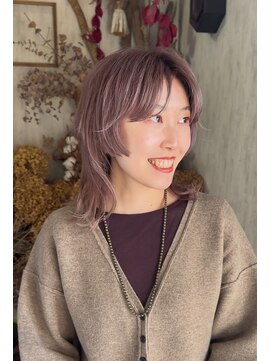 ブラウンバニーオーケストラ(Brown Bunny Orchestra) ウルフヘア・ラベンダーベージュ