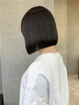 ロンド 表参道店(Lond) ◇ボブ 縮毛矯正 顔周りカット 表参道 髪質改善