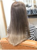 白髪ぼかし×髪質改善トリートメント