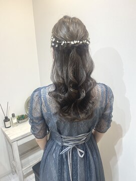 ヘアコレクション アンジュ(Hair collection Unge) ハーフアップヘアセット＊