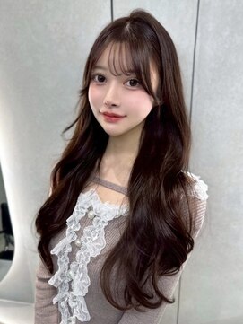 オニキス(ONYX) C99ロング韓国レイヤーカット透明感ブリーチなしくびれ巻き