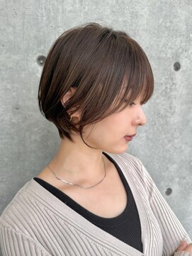 ロンド 銀座(Lond) ●杉浦くびれヘア/アプリコットオレンジ/ショート/韓国1