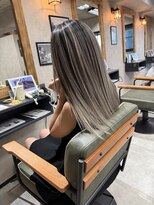 サニー 渋谷(SUNNY)&nbsp;バレイヤージュ、ハイライト、レイヤーカット、ケアブリーチ