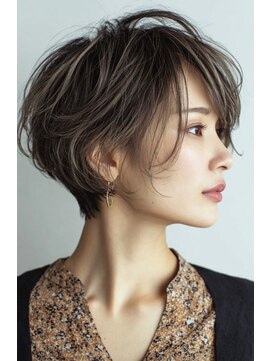 ハーツ(Heart's) ◇大人可愛い20代30代40代50代前下がりショートボブ丸みショート