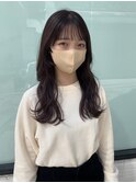 韓国風ミディロング