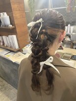 ラグ(LAG)&nbsp;【松山/LAG】編みおろしでかわいく！