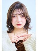 【40代50代60代ヘアスタイル】外ハネゆるふわデジタルパーマ