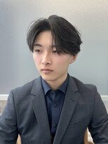 ジーナ 天神(Zina) 【福岡/天神/メンズパーマ】フェザーショート