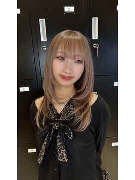 ミルクティー(Milk TEA) グレージュカラー♪