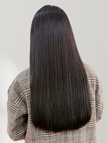 ヘアーメイク グロー(hair make grow)&nbsp;髪質改善 ダークブラウン 縮毛矯正 ロング 20代 30代 艶髪