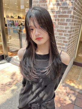 サラビューティーサイト 志免店(SARA Beauty Sight) 【志免】韓国風レイヤー/ダークグレージュ