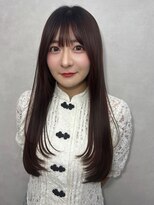 モナザスカイ 栄(MONA the SKY)&nbsp;【MONA】ロングレイヤー/顔周りカット/髪質改善トリートメント