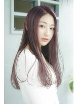 hair Love One 太田 宝町店&nbsp;透け感のあるバイオレットグレーカラー