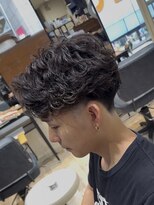ハッシュタグネイビー 仙台駅前店(＃NAVY)&nbsp;今季トレンドテーパーフェード　アクティブショート