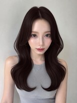 ユーフォリア 渋谷グランデ(Euphoria SHIBUYA GRANDE)&nbsp;韓国ヘアくびれ巻きダークラベンダーSAYAKA