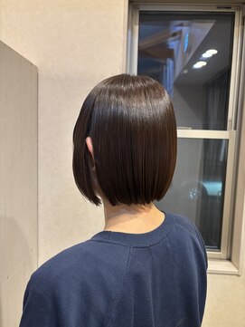 ジェリカヘアー サンフラワー通り(Jlica hair) ミニボブ×ブラウンカラー