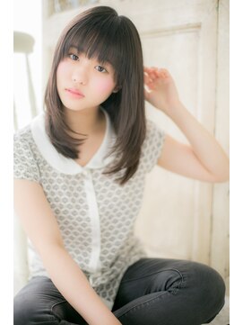 モッズ ヘア 福岡姪浜店(mod's hair) 黒髪の☆清純派ストレートb