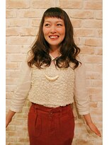 パーフェクトビューティーイチリュウエスエス(perfect beauty ichiryu SS) オン眉がアクセントのガーリー女子