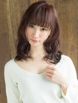 エル(LE)&nbsp;６/８newopen！ひし形シルエットグレージュエアリーミディアム