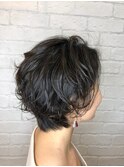 大人かわいいショート