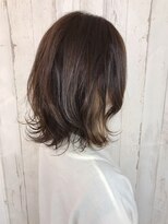 ノア(noA)&nbsp;オフィスOKインナーカラーミディ