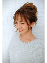 ティアラ風ドレスヘア☆