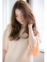 リノナ(Linona)&nbsp;長めバングの大人ゆるウェーブ☆ ベージュ【Linona/林直徳】