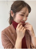 ニット×uka×ポニーテール[津市/久居/津駅/久居駅]