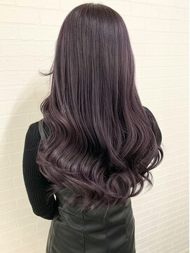 アールプラスヘアサロン(ar+ hair salon) パープルシルバーカラー