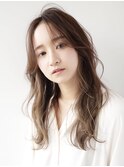 大人かわいい小顔耳かけレイヤーロング20代30代40代2021