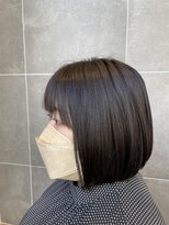 スーリール 荒戸店(Sourire)&nbsp;ボブ×インカラミ縮毛矯正