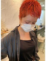 バローチェ(Barouche)&nbsp;【Barouche/中島綾子】　ベリーショート　オレンジ　堀江