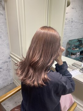 ロロ(ro-ro) 【恵比寿ro-ro】ハイトーン×ミルクティーベージュ