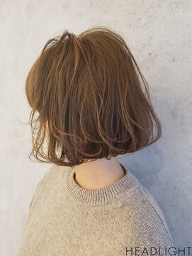 アーサス ヘアー デザイン 長岡店(Ursus hair Design by HEADLIGHT) ライトベージュ×内巻きボブ_743S15118