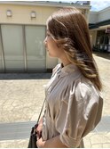 【岡谷市】カーキベージュ×インナーカラー【ottof】