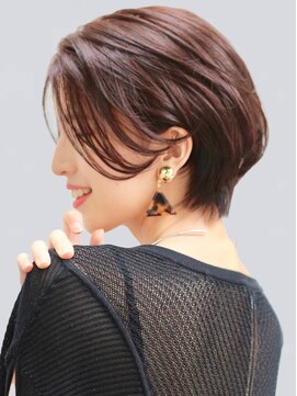 ナル(Nal. hair) 【Nal.門前仲町】柔らかい大人のショートボブ