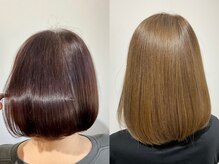 ティエヘアー(tie hair)の雰囲気（ツヤ、ハリコシ、収まりの良い髪質を実現【美濃市/関市/郡上】）