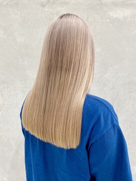 ウシワカマルエムティードット 富士宮店(USHIWAKAMARU MT.) milk blonde