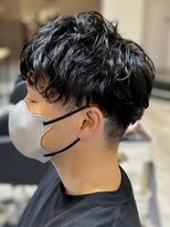 アトリエコア(Atelier Coa)&nbsp;ビジネスショートメンズマッシュツイストパーマツーブロック