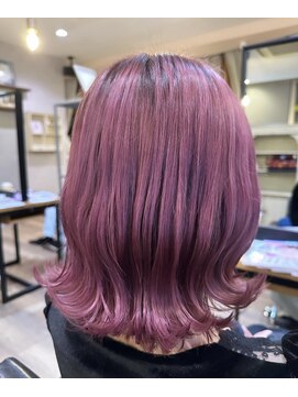 ヘアーガーデンミルクティー 新潟大学前店(Hair garden Milk tea) ロゼピンク