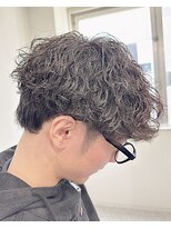 ブライト(BRIGHT)&nbsp;［BRIGHT］マッシュ×波巻きパーマ［静岡/メンズ/静岡駅］